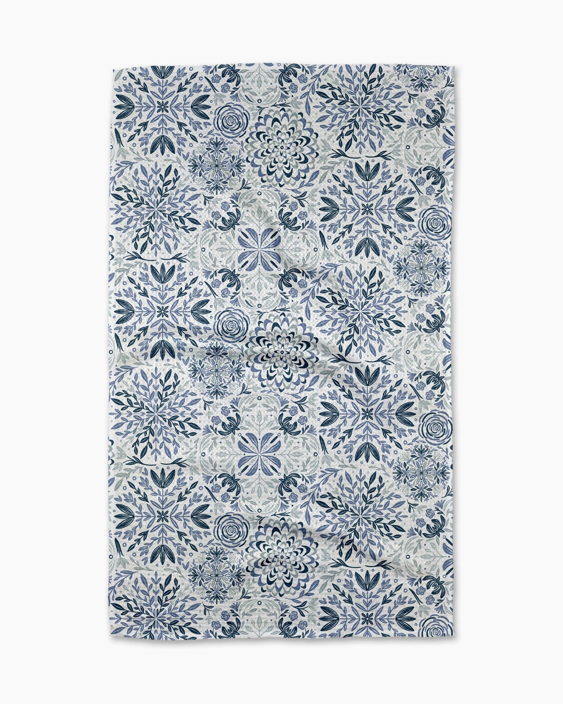 Tea Towel - Floral Medallions