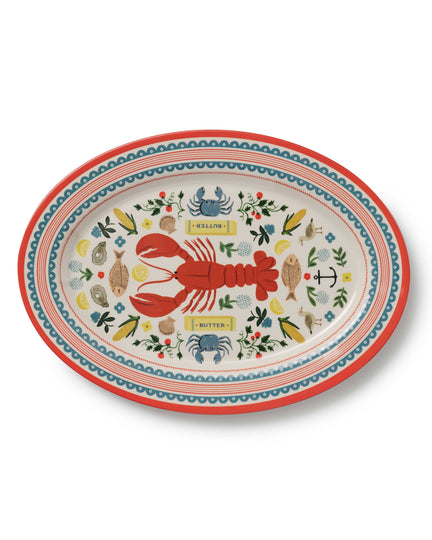 Seaside with Lobster Melamine - Serving Platter