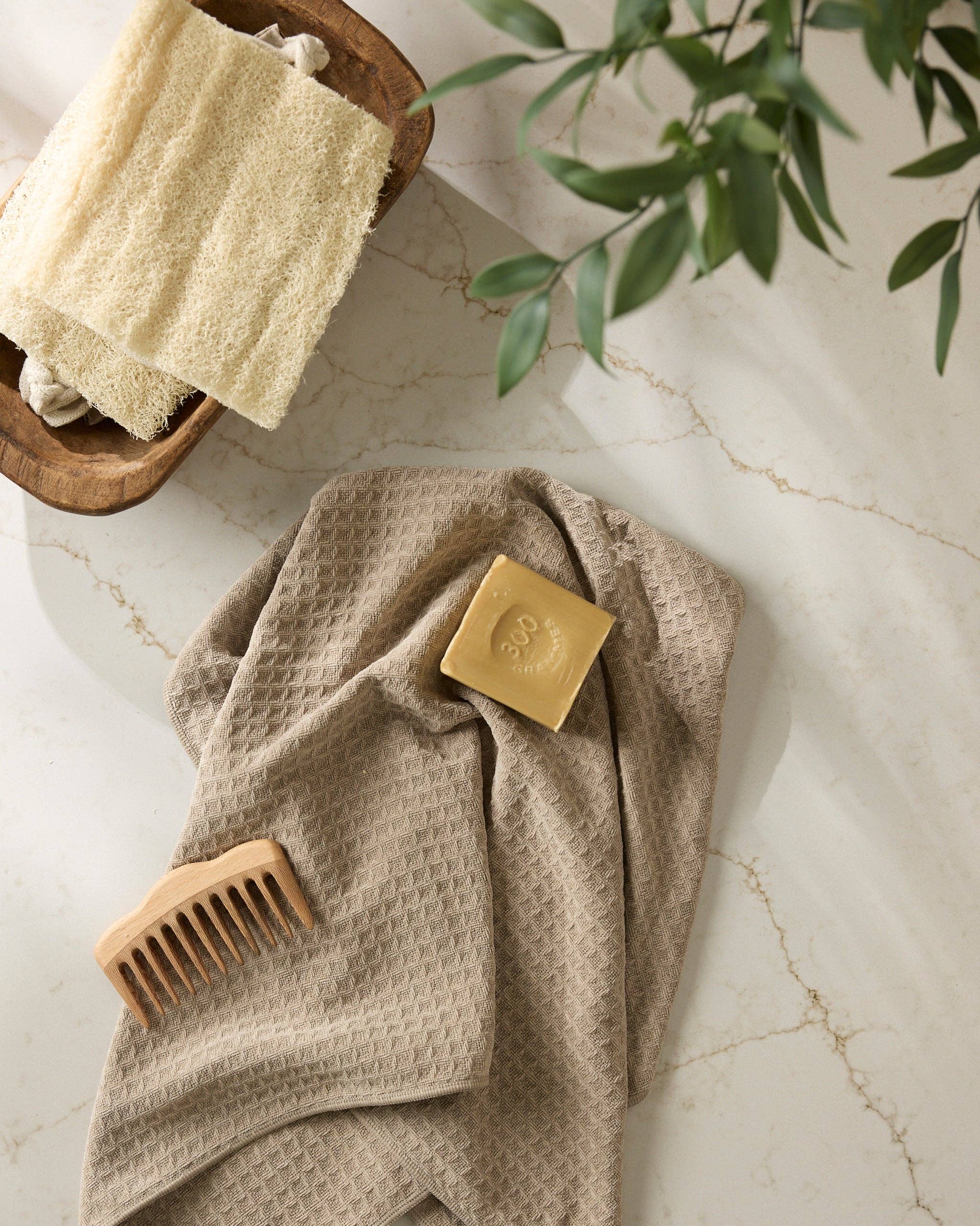 Hand Towel - Latte Truffle