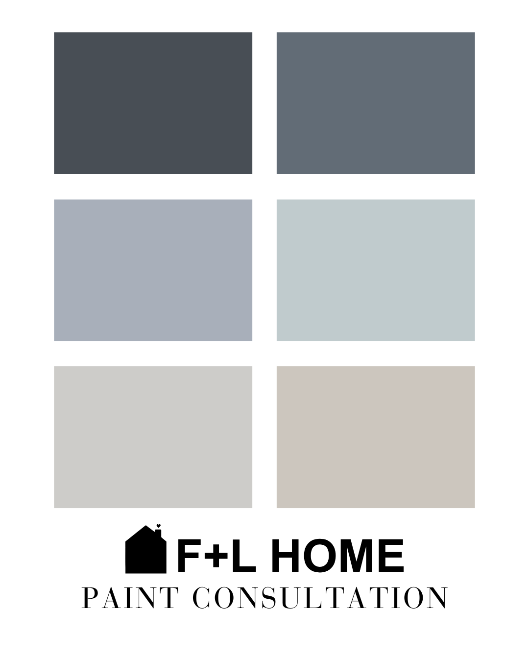 Paint and Color Consultation from F+L Home